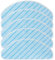 5 Stück Waschbares Reinigungstuch für Ecovacs Deebot T9 Serie T9 AIVI T9 PRO T9 MAX T8 T8+ T8 Max T8 AIVI N8 N8+ N8 Pro N8 Pro+ Ersatzteile
