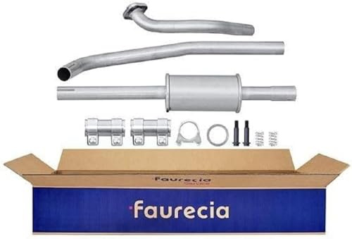 HELLA 8LB 366 022-801 Vorschalldämpfer - Easy2Fit® Kit - vorne - dreiteilig | Set mit Anbauteilen - für u.a. TOYOTA YARIS