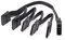 YieJoya Cable de alimentación IDE Molex de 4 pines a SATA de 15 pines, cable de alimentación grande de 4 pines macho a 5 x 15 pines SATA hembra, adaptador de alimentación para PC DIY