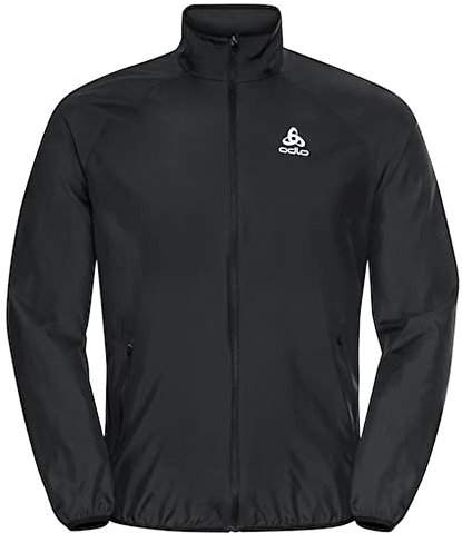 Odlo Herren Essential Light Jacket Laufbekleidung Laufjacke Black - Schwarz S