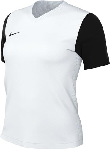 NIKE DH8233-100 W NK DF TIEMPO PREM II JSY SS T-shirt Women's WHITE/BLACK/BLACK Size M