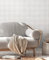 A.S. Création Checked Wallpaper Grey Natural 386644 Wallpaper 10.05 m x 0.53 m Made in Germany