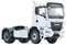 WIKING 077652 MAN TGS 18.510 4x4 BL 2-Achs Zugmaschine, Modell-Lkw, 1:32, Metall/Kunststoff, Ab 14 Jahre, Viele Funktionen, Inkl. Reifendruck-Regelanlage, Schwenkbarer Kühlergrill, Weiß