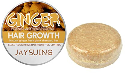 Shampoing Gingembre, Savon Shampoing Gingembre, Shampoing Solide Gingembre, Anti-Perte De Cheveux Savon De Shampooing Solide, Barre De Shampoing Pour Recroissance Des Cheveux