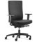 Dauphin @Just evo mesh, ergonomischer Bürostuhl mit Netz-Rückenlehne weiß (Polsterrückenlehne, Schwarz)