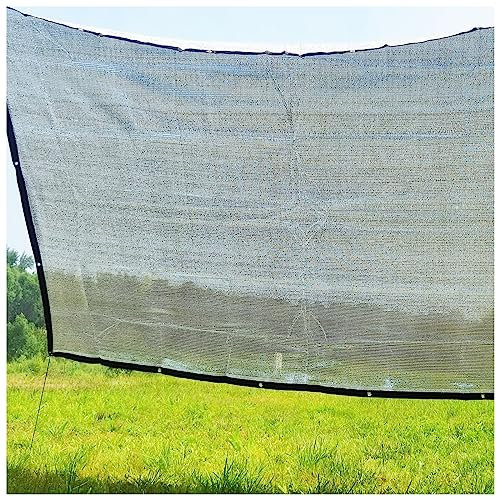 Aluminet Schattennetz mit Ösen, 85% Beschattungseffekt Hitzeschutz Reflektierend Alunetz Auto Alu Sonnenschutz, Sonnenschutz Dachfenster Innen, Beschattung für Terrassenüberdachung 1m 2m 3m 4m ( Size