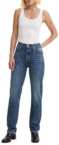 Levi's Women's 501 Jeans for Women, Sunday Morning Sky, 23W x 32L