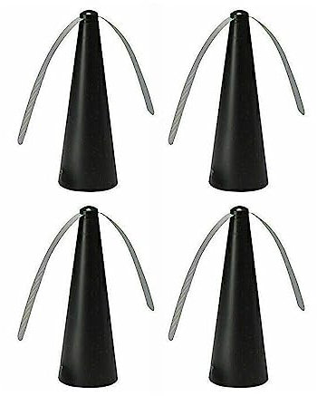 HEZHU 4er-Pack Insekten Fliegenwedler Ventilator Fliegenabwehr Insektenschutz Mückenschutz