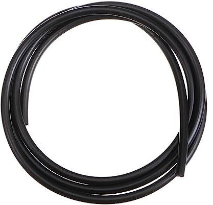 QUARKZMAN PU Transmission Courroie Polyuréthane Ronde Courroies 4.5mm Dia 3.3 ft(1 Mètre) Longueur Lisse Surface PU Uréthane Ceinture pour Entraînement Transmission, Noir