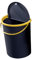 PRETYZOOM Poubelles de Cuisine 20 L avec Couvercle à Suspendre Au Mur en Plastique Anti-odeurs Peu Encombrantes Antirouille pour