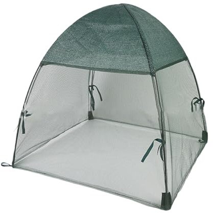 Kleines Greenhouse Zelt, beweglich, Pflanzenbezug, tragbares Gartenzelt, kleines Outdoor-Gartenhaus, 55 x 60 x 60 cm, für Pflanzen, Tomato,