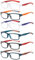 Eyglajdd 6er Set Herren Damen Lesebrillen Sportliches Design Brille Ultra leicht Flexibel Blaulichtfilter Lesehilfe Leser Computerbrille+1,50