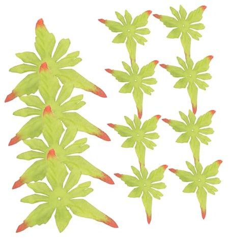 JEWEDECO 50stücke Künstliche Pfingstrosen Sepalen Langlebige Stoffblütenkelche Für Blumenarrangements Lebendige Calyxes Zubehör Für Kunstblumen Für Heim Und Floristikprojekte