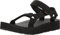 Teva Women's Midform Universal Wedge Sandal, Black, 7 UK