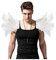 keland Männer 'Gothic Natural echte Feder Epaulet Shrug Schulter ein Paar (Weiß)