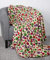 jilda-tex Wohndecke Kuscheldecke Plüschdecke Decke Tagesdecke Soft Verschiedene Designs (Buttons White)