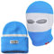 PGWear Mütze und Sturmhaube Troublemaker 2 in 1 hellblau weiß Streifen