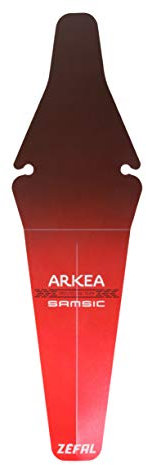 ZEFAL Shield Lite Schutzblech für den Sattel, schwarz/rot, M