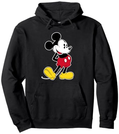 Disney Mickey Mouse Classic Pose Pullover Hoodie