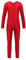 iEFiEL Turnanzug Kinder Mädchen Ganzkörperanzug Trikot Stretch Body Leotard Turnbody für Ballett Gymnastik Sport Training Dancewear Rot 140-152