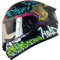 Broken Head Racing-Integralhelm InYourFace Schwarz-Matt mit Sonnenblende (XL (61-62 cm))
