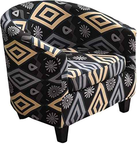 AQIGR Housse Fauteuil Crapaud Cabriolet avec Accoudoir 2 Pieces Housse de canapé Relax Club Chaise de Baignoire Housse de Fauteuil Extensible Polyester (Color : #1, Size : 1 pièce)