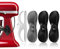 4 Stück Kabel Organizer für Geräte, Kabelhalter Selbstklebend Kabelhalter Kabelorganisator Kabelaufwickler Kabelklemme für kleine Küchengeräte, Mixer, Kaffeemaschine, Air Fryer