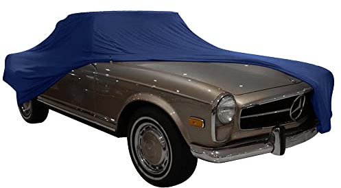 Star Cover Indoor Autoabdeckung kompatibel mit Mercedes-Benz SL-Class (W113 Pagode) SUPER Soft Stretch