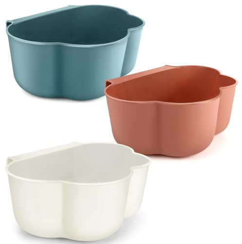 Miiepls 3 unidades de armarios de cocina para puerta, contenedor de residuos colgante para residuos de cocina, organizador de mesa para colgar para almacenamiento de residuos domésticos (color)