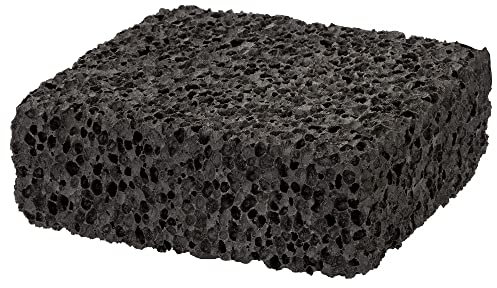 Start Fell-Putzstein Wonderstone, Schimmelstein – Fellreinigung von Hellen Pferden, Putzstein, Kratzstein, Stein zu Schleifen, Pumice Stone, Eine Größe (Schwarz)