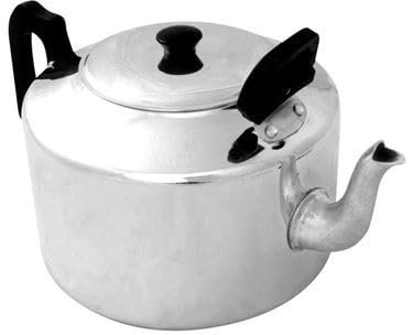 Zodiac Traditional Aluminium Catering Teapot 8 Pint 4.5 Litre, TP24BLK