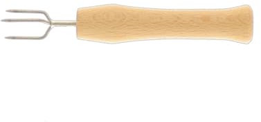 Picadora de patatas de madera, 13 cm, con funda protectora