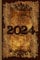 2024 - Kalender - Buchkalender im Steampunk Antik Mittelalter Vintage Stil: Sonderedition