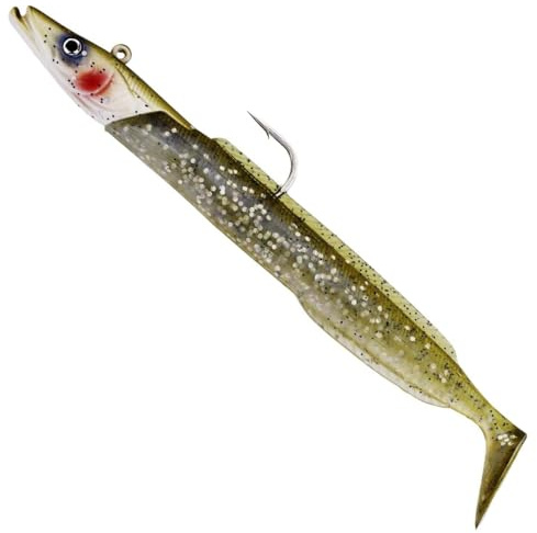 Westin Sandy Andy Jig 14cm 32g - 1 Jigkopf + 2 Gummifische