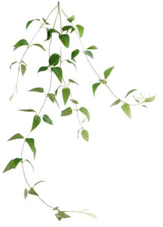 OUNONA Artificial Plant Fake Clematis Rattan Decorative Wall Hanging Indoor Outdoor Garden Decor