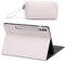 HYZUO Custodia per Samsung Galaxy Tab S9 FE+ Plus/Tab S9+ Plus 12,4 Pollici 2023, Supporto Folio con Portastilo, Sveglia/Sonno Automatico, Cover Case protettiva con Borsa Piccola, Albicocca