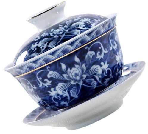Alipis 1 Juego De Taza De Té Vintage Taza De Té De Cerámica Tazón De Té De Cerámica Tazón De Té Vintage Con Tapa Taza De Té Para El Hogar Sopera Tazón De Té Taza De Té Decorativa