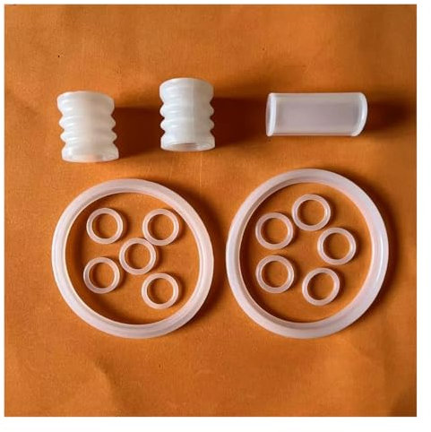 15PCS Ice Cream Makers Silicone Seal Rings Tube Components of Soft Serve Ice Cream Machines Parts
