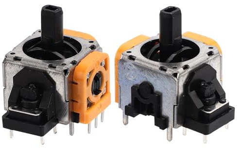 2pcs 3D Analog Sensor Joystick Replacement, Hall-Effect Joystick Module Controller Controller Analog Stick Replacement Potentiometer Replacement Compatible with Sony PS5 Analog Sensor