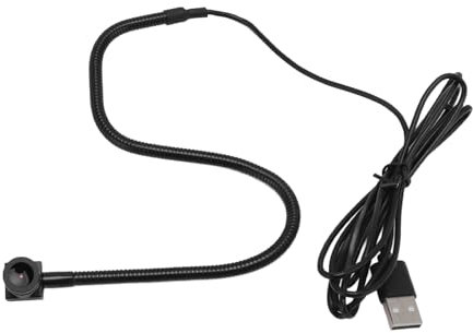 Center Cam Middle Screen Webcam with 120°Wide-Angle Lens, 1080P FHD USB Webcam for PC Laptop with Built-in Microphone, Plug & Play for Zoom/Skype, Multiple Accessories for Easy