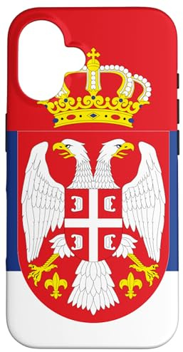 Serbien Flagge Serbisches Geschenk für Serben Hülle für iPhone 16
