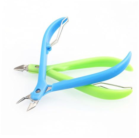 Ipetboom Professional Cuticle Nipper Stainless Steel Jaw Clipper Nail Art Tool for Manicure Pedicure Random