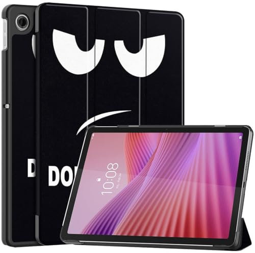 SATURCASE Case for Lenovo Tab 10.1 2025 / Lenovo Tab K10 Gen 2 10.1 inch, Beautiful PU Leather Flip Foldable Folio Stand Slim Light Auto Wake Up/Sleep Protective Tablet Cover (KN-1)