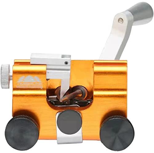 Gmpeccable Hand Crank Chainsaw Sharpener Portable Chainsaw Sharpening Tool for All Chainsaw and Saws, Chainsaw Chain Sharpening Jig, Tooth Sharpener Chainsaw Sharpener Kit