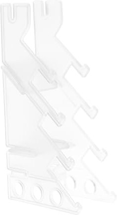 LOPUNER Transparentes Lagerregal Für Fingerskateboards Platzsparendes Ausstellungsregal Geeignet Für Zuhause Langlebiges Kunststoffmaterial Einzigartiges Design Multifunktionaler Einsatz