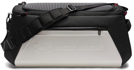 Under Armour Unisex No Weigh Duffle 00, weiß / schwarz, Eine Größe