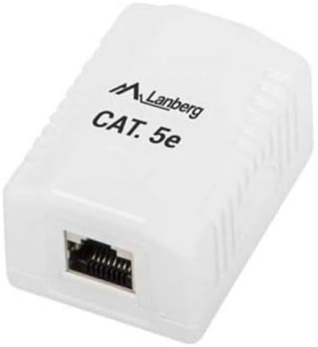 Lanberg - Rack Cabinets Lanberg FTP Data Box 1-port RJ45 shielded cat. 5E