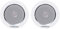 Lyndahl Set di altoparlanti con amplificatore Bluetooth a 4 canali, AMP4X15BT e CS120AL, paio di altoparlanti integrati a 2 vie, con 2 o 4 altoparlanti da soffitto 2 Altoparlanti