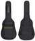 Wuudi 41 Borsa per chitarra, impermeabile, con doppia tracolla regolabile, custodia per chitarra, colore: nero, Nero , Casual