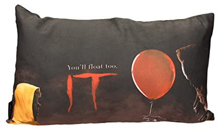 DIRAC Kissen You'll Float Too rechteckig Cushion It (2017) offizielle Merchandising Referenz DD Heimtextilien Unisex Erwachsene Mehrfarbig (Mehrfarbig), Einheitsgröße